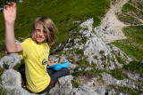 Alex on Chuda Turnia 1858m, West Tatra
