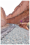 Train track slot canyon