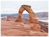 Steve under Delicate Arch