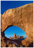 Turret Arch through North Window