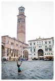 Cartwheeling through the Piazza dei Signori