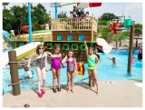 Brownie troop at Splashdown