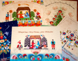 Polish Folklore Christmas Cards 