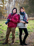 Jola and Emilia in the UNCO Jacket and Vest