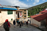 Walking To The Hot Spring Bath