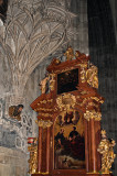 Organ Loft With The Sculptor