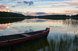 Sunset On Dowcien Lake