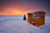 Winter Sunrise at Lake Simcoe