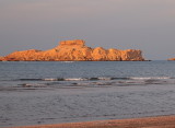 evening glow at Sawadi beach