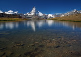 Matterhorn im Stellisee