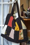 Another quilted silk bag