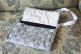 Quilted bag for iPad