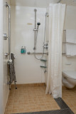 Shower area Ruby Princess