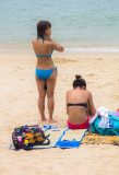 ladies at the beach 