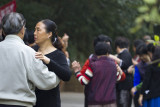 as thousands of citys elderly residents start their morning routine, ... some dancing  