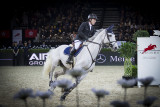 Michael Whitaker of Great Britain rides Valentin R