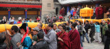 KUMBUM MONASTERY - QINGHAI - SUNNING BUDDHA FESTIVAL 2013 (107).JPG