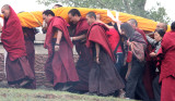 KUMBUM MONASTERY - QINGHAI - SUNNING BUDDHA FESTIVAL 2013 (176).JPG