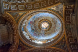 The Vatican Dome and Beam of Light