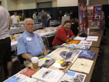 John Marx (left) at the NKP T&HS Table