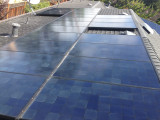solar panels pool 