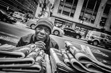 Newspaper Vendor, Madison Avenue _R003258