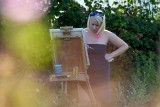 Painter in the park