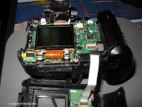 Inside a Fujifilm finepix S5000 camera