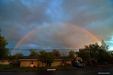 Sunset rainbow