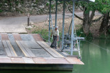 Ferry to Xunantunich across the Mopan river