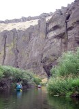Evan and Britta on Salmon Falls Creek