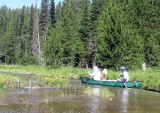 Lisa and Larry on Idahos Buffalo River