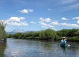 Evan Massaro and Britta Shafer on Idahos Teton River