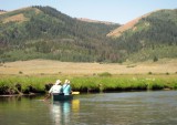 Evan Massaro and Britta Shafer near the Source of Idahos Blackfoot River