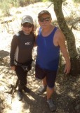 Rose Laurea with Landy Welch at Greenwood Creek on the American River