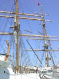 On board Coast Guard Ship in Savannah