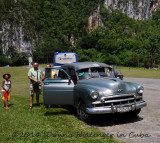 Old Chevy Taxi At the Caves 