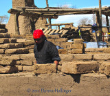 Making Adobe Bricks in Taos Pueblo