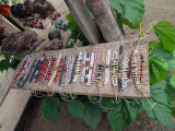 Bracelets, Bowls carved Animals, from Yagua Village