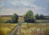 The Flint Hills of Kansas - plein air
