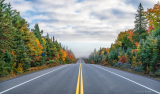 Highway 60 in Algonquin Park