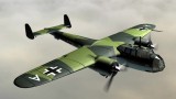 WW2  German  Dornier 17 bomber ,artists  impression