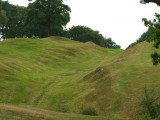 The  Antonine  Wall  and  wall ditch, remains  thereof.