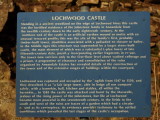 Lochwood  tower , information  board.