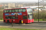 A  Route  W3  double  decker  climbs  to  the  Ally  Pally.