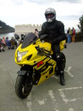 A  GSX-R  at  the seaside