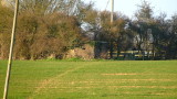 A  WW2  machine  gun  post , atop  the  brae.