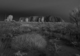 IR Ayers Rock at Dawn 4085