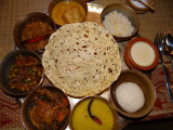 Wonderful thali lunch