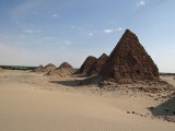 Pyramids at Nuri (Sudan has MORE pyramids than Egypt).